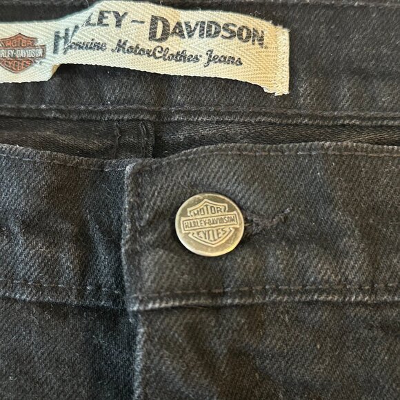 Womens Harley-Davidson Straight Leg Riding Jeans - Picture 4 of 6